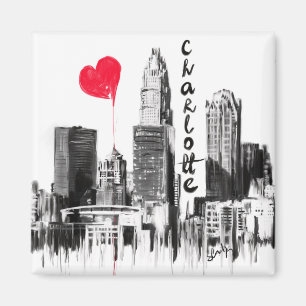 I kärlek Charlotte Magnet