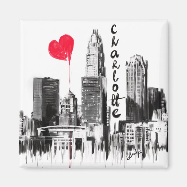 I kärlek Charlotte Magnet (Framsidan)