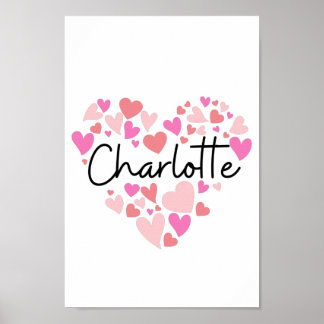 I kärlek Charlotte Poster