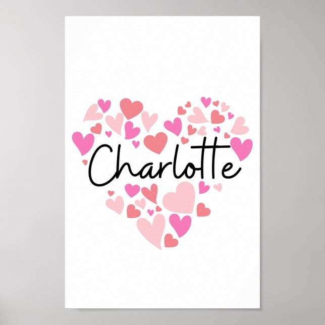 I kärlek Charlotte Poster (Framsidan)