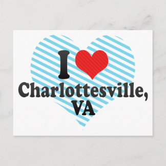 I Kärlek Charlottesville,+VA Vykort