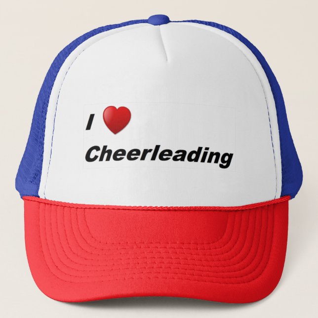 I Kärlek Cheerlead Keps (Framsida)