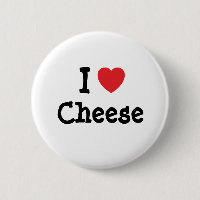 I kärlek Cheese Hjärt T-Shirt