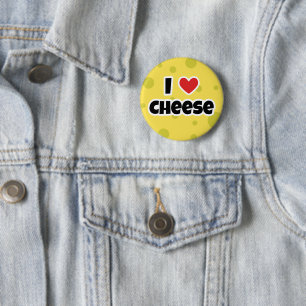 I kärlek Cheese Knapp