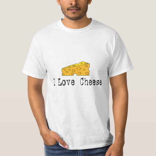 I Kärlek Cheese Value Shirt Tröja (Framsida)