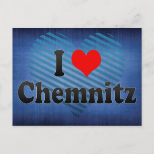 I Kärlek Chemnitz, Tyskland Vykort