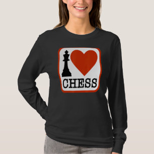 I Kärlek Chess Queen Chess I Heart Chess Kärlek Ch T Shirt