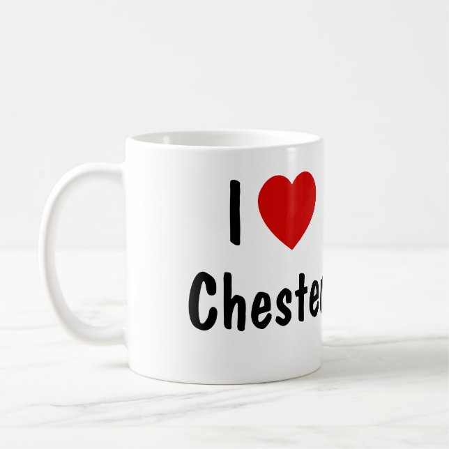 I Kärlek Chester Kaffemugg (Vänster)