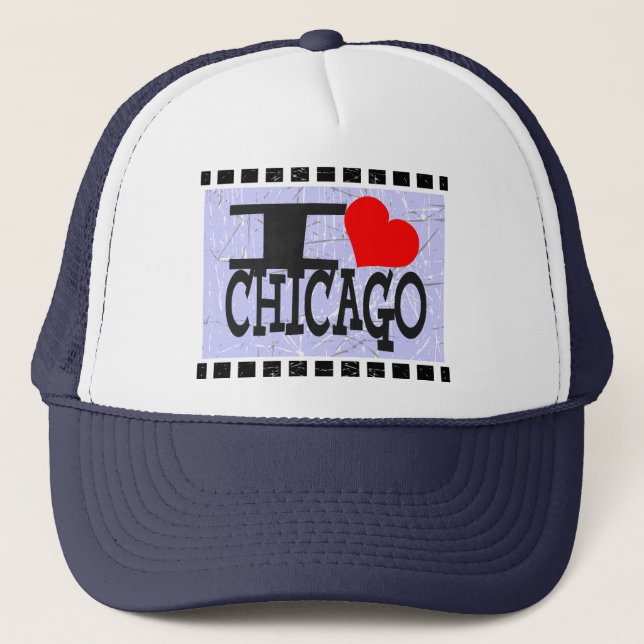 I kärlek Chicago - Hat Keps (Framsida)
