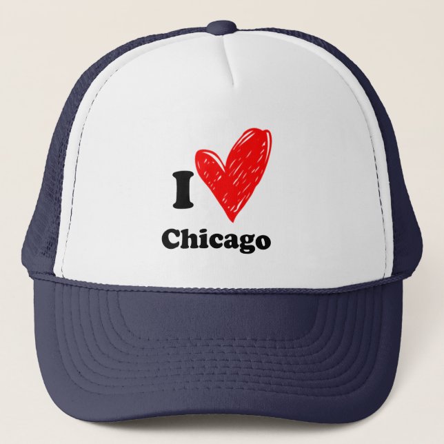 I kärlek Chicago Keps (Framsida)