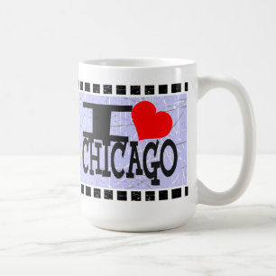 I kärlek Chicago - Mugg