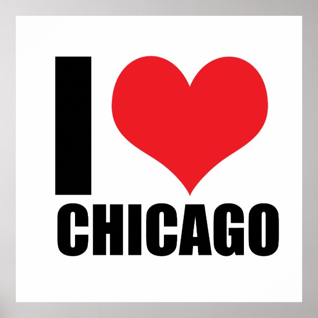 I kärlek Chicago Poster (Framsidan)