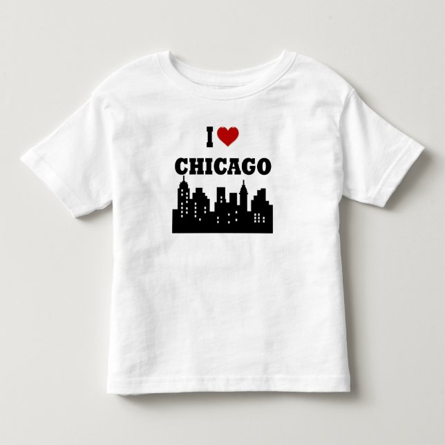 I Kärlek Chicago Tröja (Framsida)