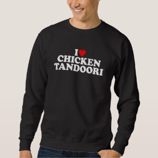 I Kärlek Chicken Tandoori Heart Chicken Tandoori Lång Ärmad Tröja