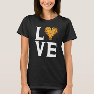 I Kärlek Chicken Vingar Vingar T Shirt