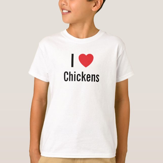 I kärlek Chickes Tröja (Framsida)