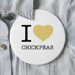 I KÄRLEK CHICKPEAS KNAPP