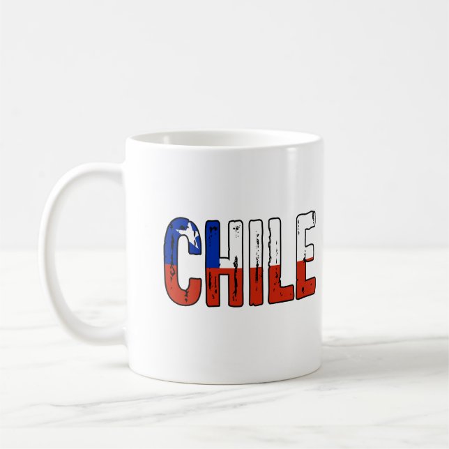 I kärlek Chile Kaffemugg (Vänster)