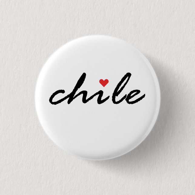 I kärlek Chile Knapp (Framsida)