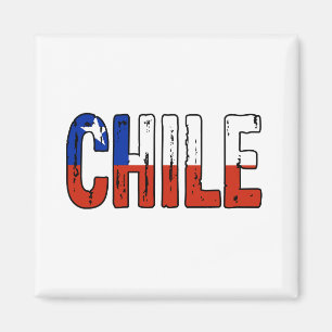 I kärlek Chile Magnet