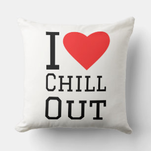 I kärlek-chill kudde