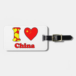 I KÄRLEK CHINA BAGAGEBRICKA