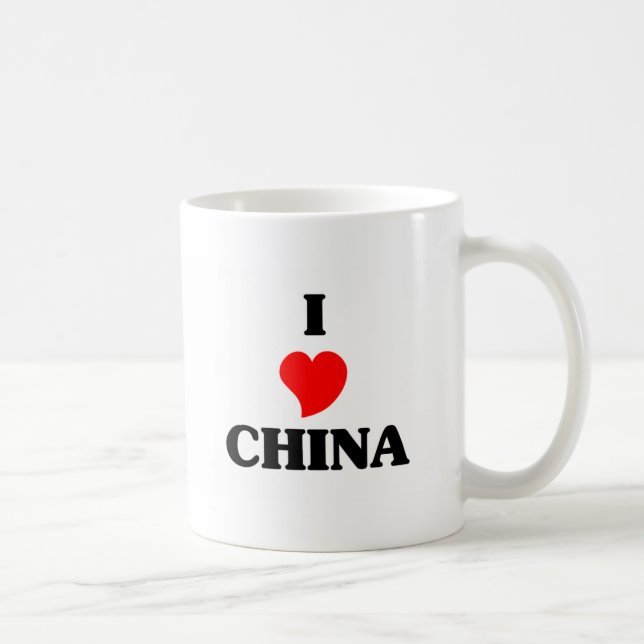 I Kärlek China Kaffemugg (Höger)