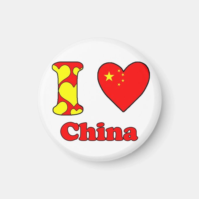 I kärlek China magnet (Framsidan)