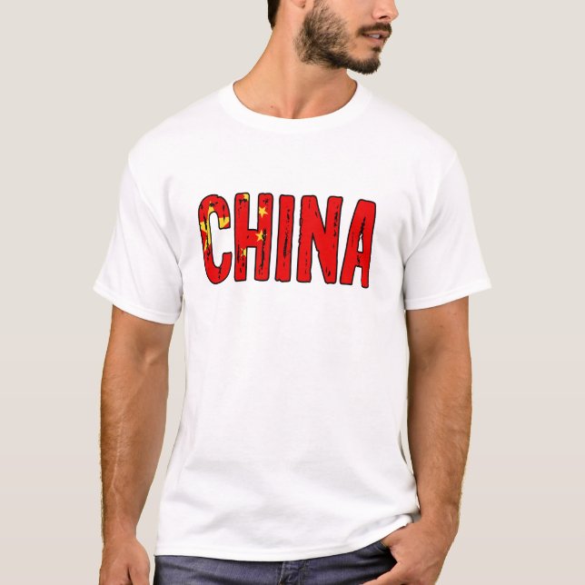 I KÄRLEK CHINA T SHIRT (Framsida)