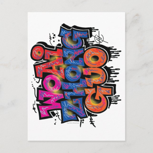 I KÄRLEK CHINA VYKORT (Framsida)