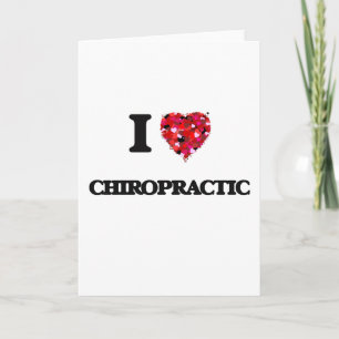 I kärlek Chiropraktic Kort