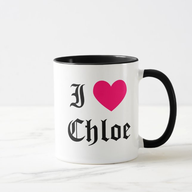 I Kärlek Chloe Mugg (Höger)