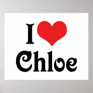 I Kärlek Chloe Poster