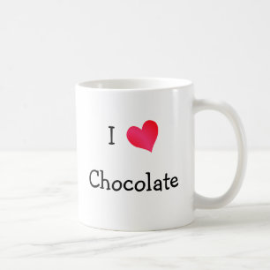 I Kärlek Chocolate Kaffemugg