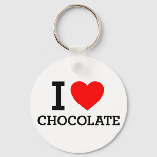 I Kärlek Chocolate Nyckelring
