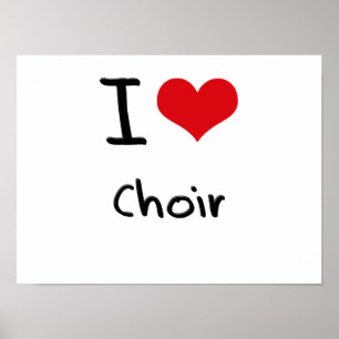 I kärlek Choir Poster