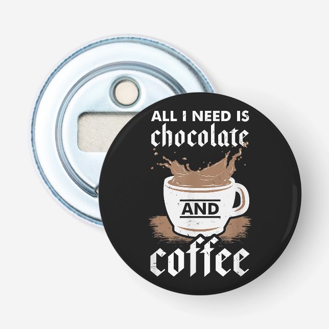 I Kärlek, choklad och kaffe Flasköppnare (Framsidan)