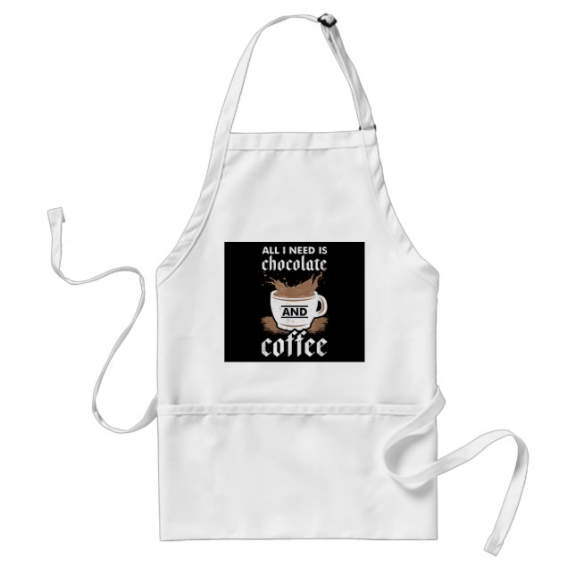I Kärlek, choklad och kaffe Förkläde (Framsidan)