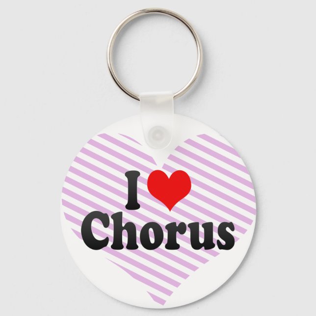 I kärlek Chorus Nyckelring (Framsida)