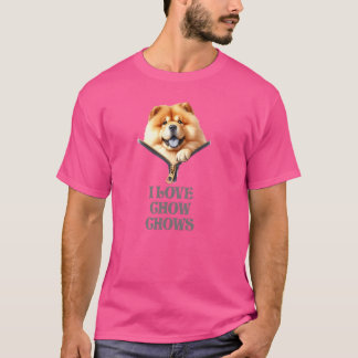 I Kärlek Chow Chows T Shirt