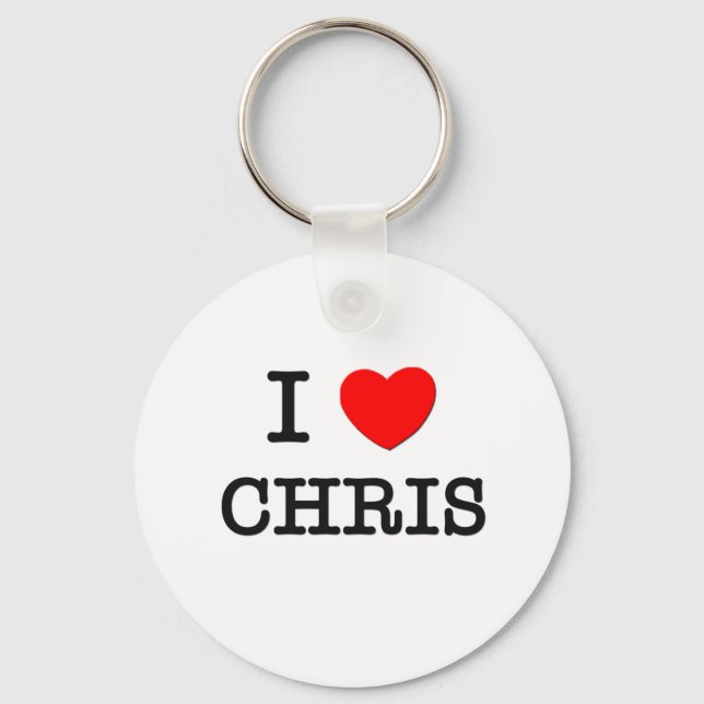 I Kärlek Chris Nyckelring (Framsida)