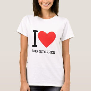 I kärlek Christopher T Shirt