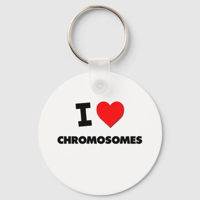 I kärlek Chromosomes Nyckelring (Framsida)