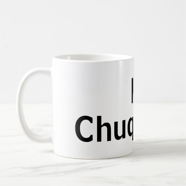 I kärlek Chuquisaca Kaffemugg (Vänster)
