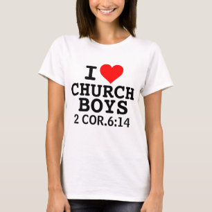 I KÄRLEK CHURCH BOYS t-shirts