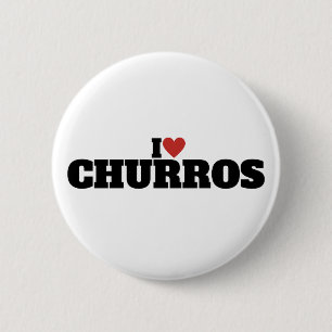 I Kärlek Churros Knapp