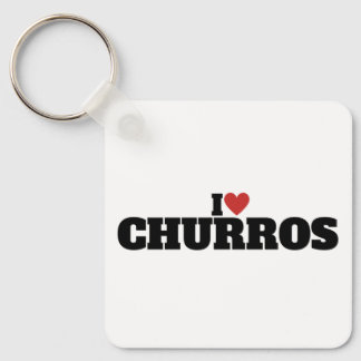 I Kärlek Churros Nyckelring