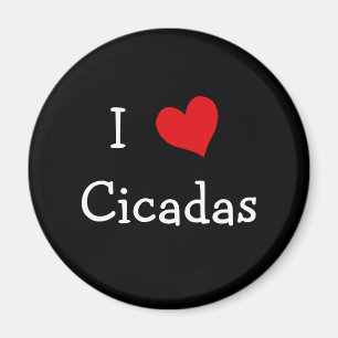 I Kärlek Cicadas Magnet