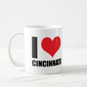 I kärlek Cincinnati Kaffemugg