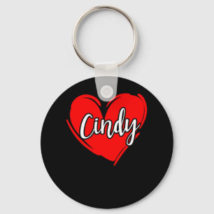 I Kärlek CINDY - Kärlek Heart, GER Valentindagen Nyckelring